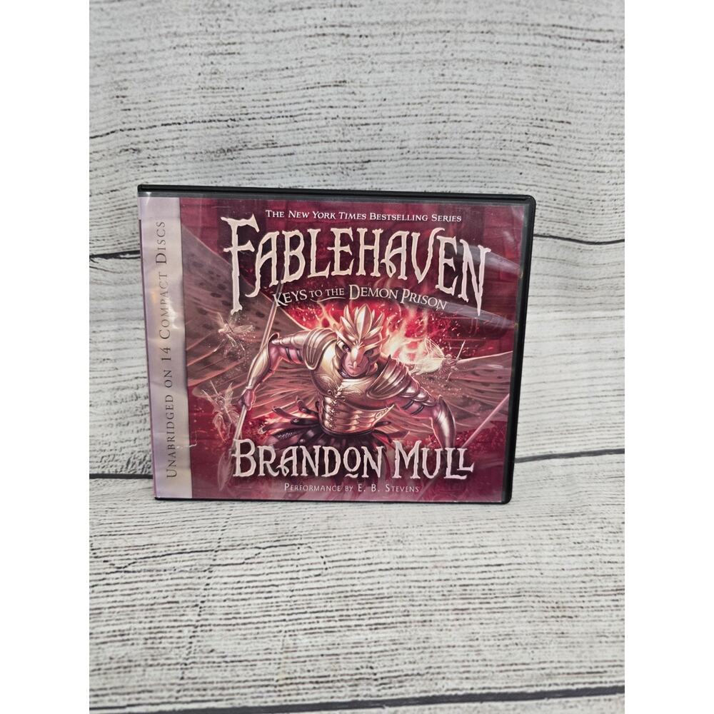Fablehaven Book 5: Keys to the Demon Prison Brandon Mull 14 CDS NM